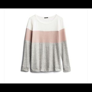 Pink Clover: Ameya Brushed Knit Top